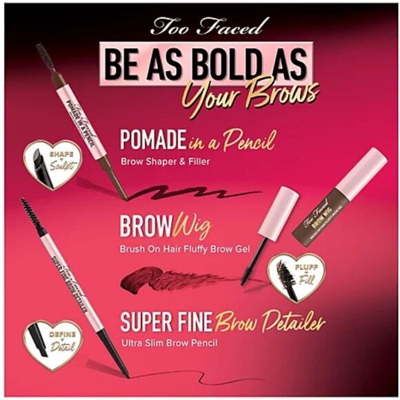 Too Faced Pomade in a Pencil Brow Pencil - Auburn - Picture 5 of 12